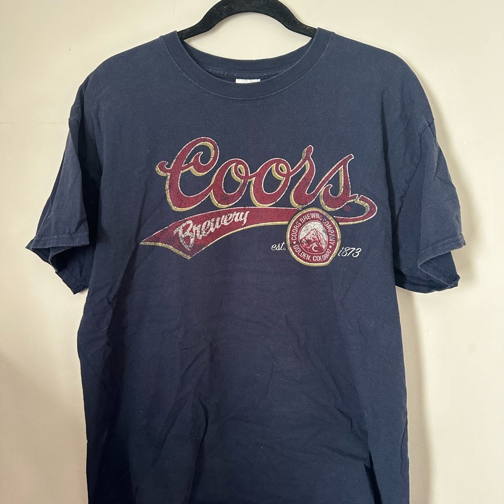 Gildan Dark Blue Graphic Tee